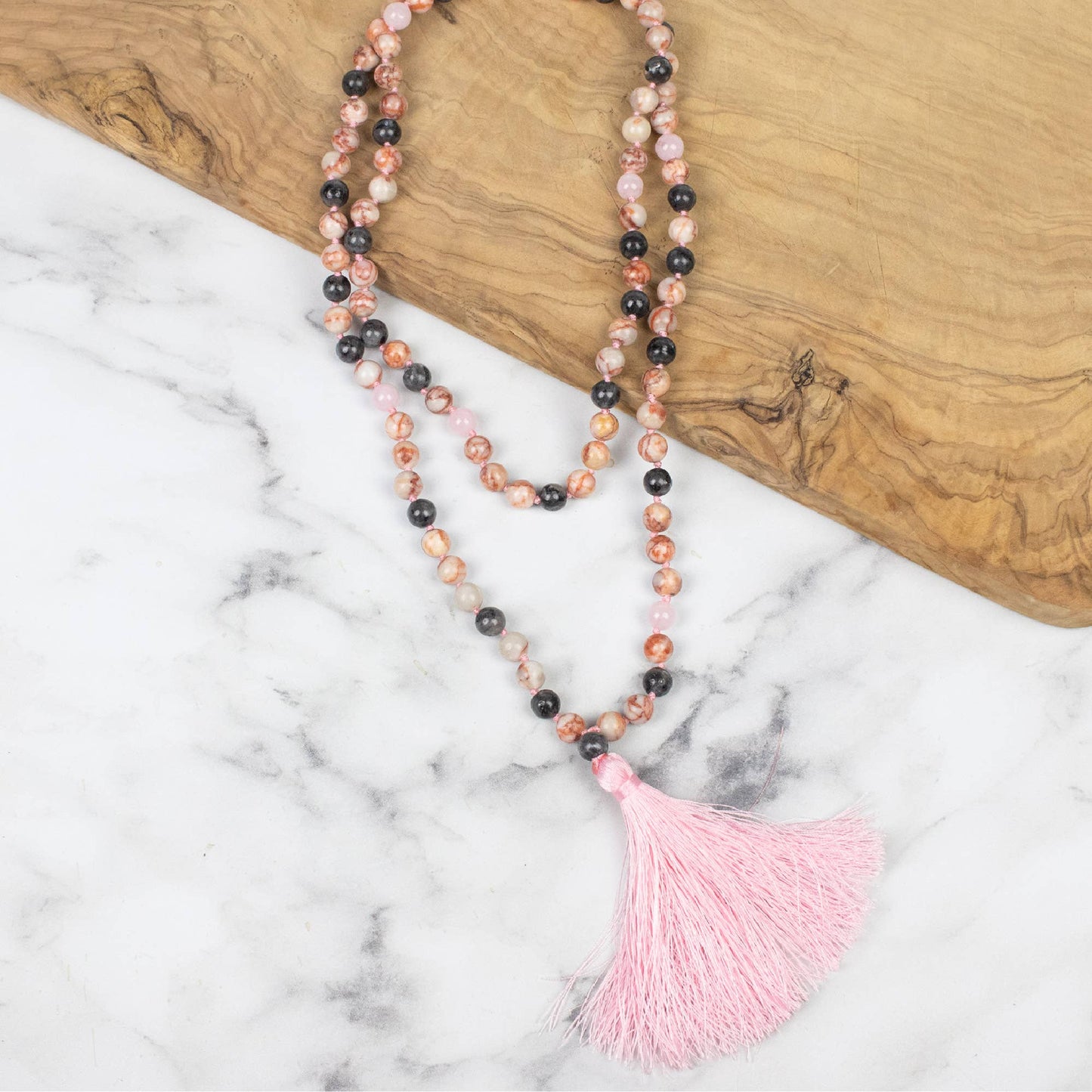 Mala Bead Necklace - Healing