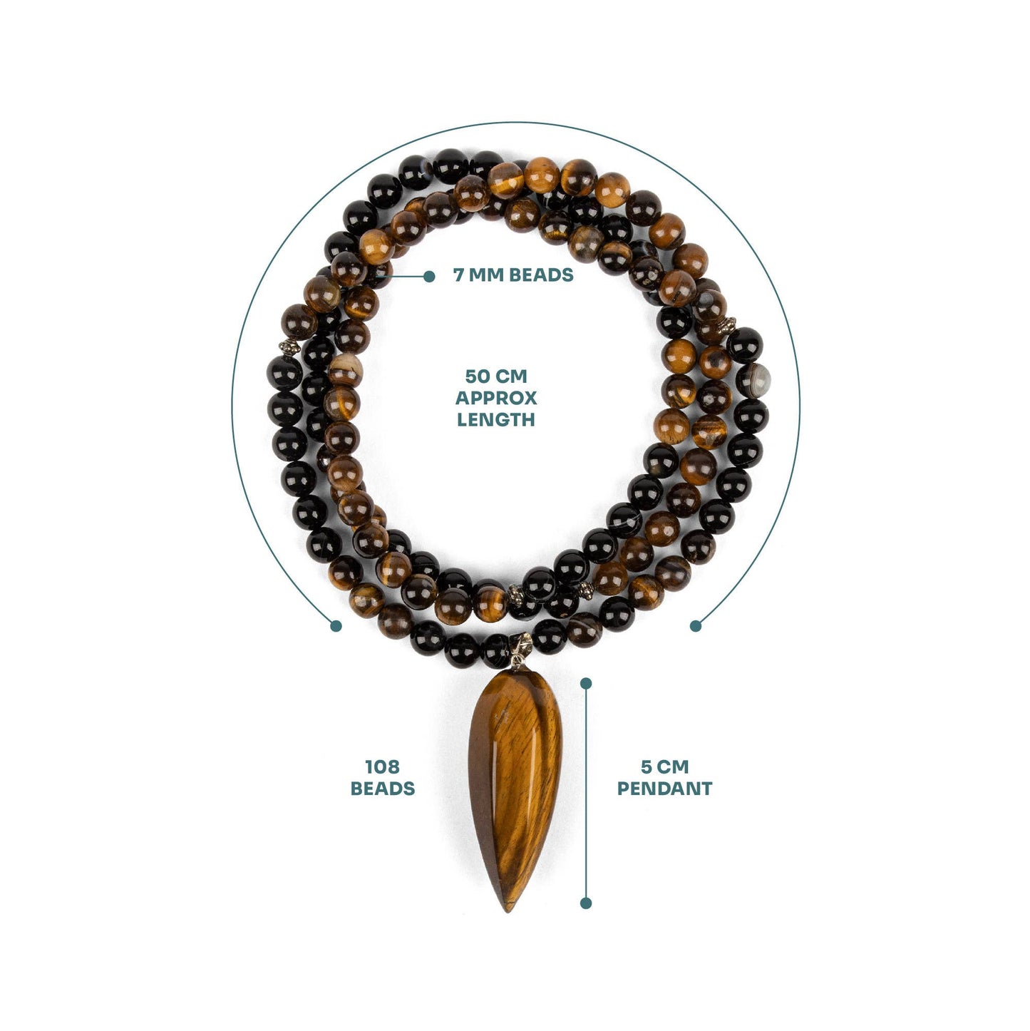 Mala  Bead Necklace - Confidence