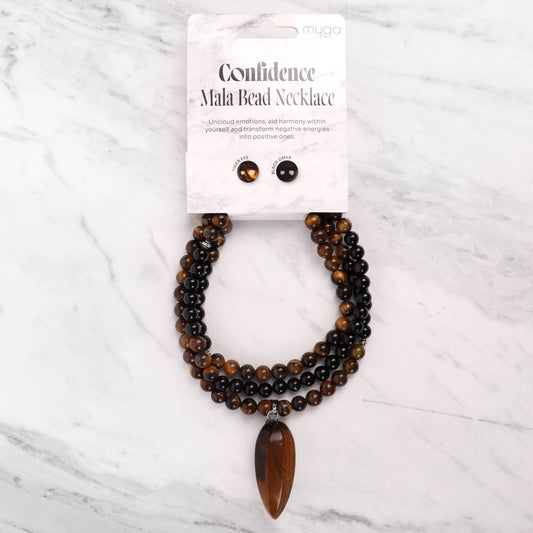 Mala  Bead Necklace - Confidence