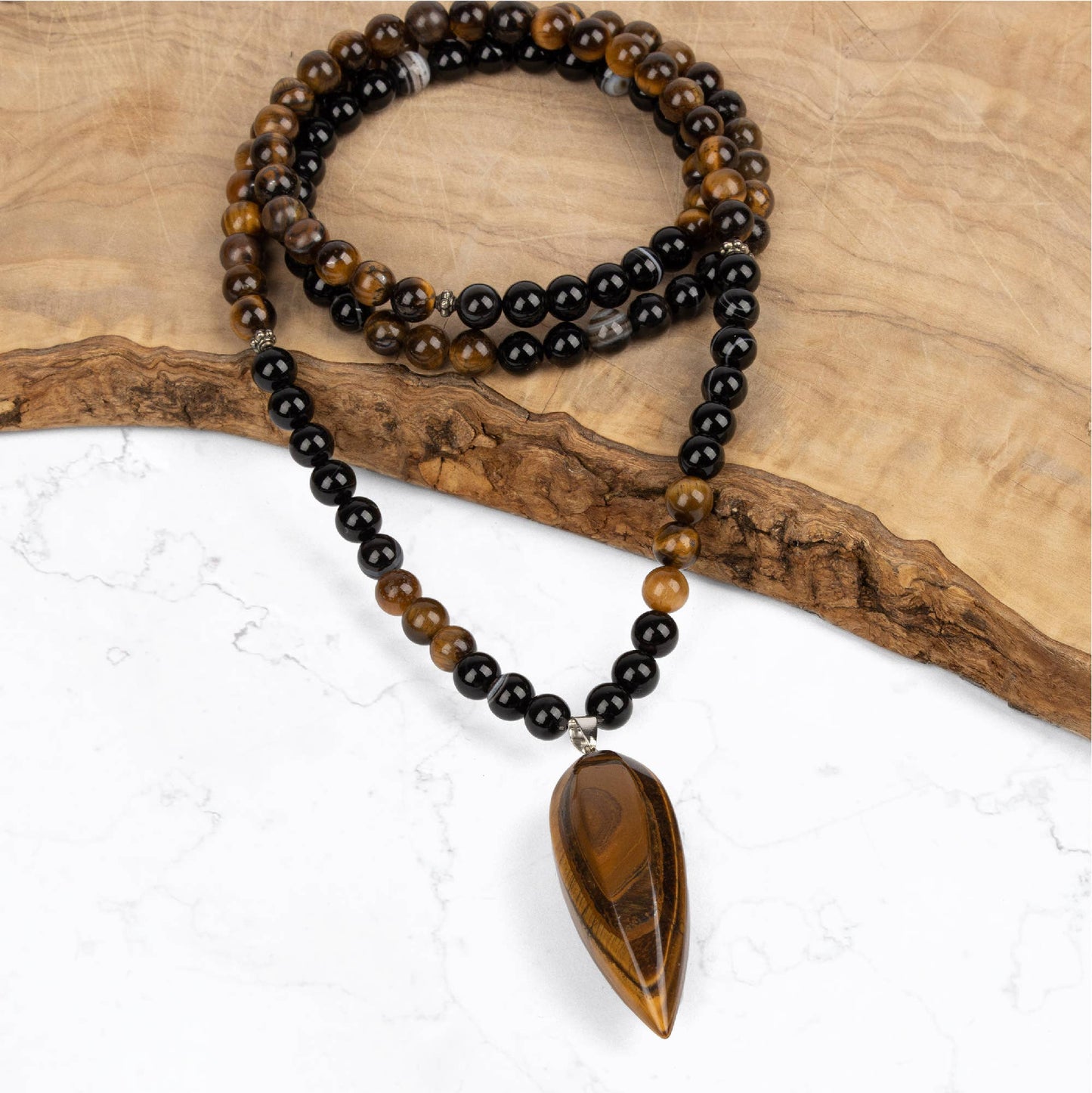 Mala  Bead Necklace - Confidence