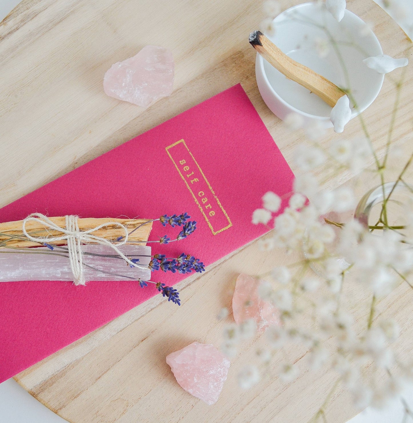 Rose Quartz Self-Care Box