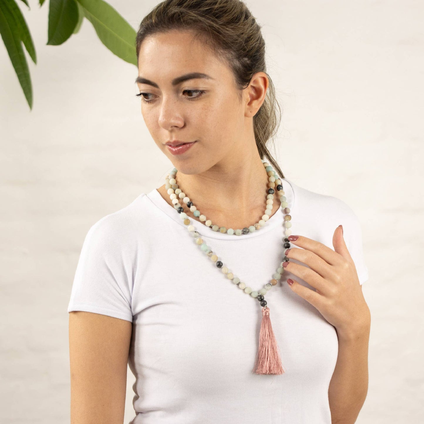 Mala Bead Necklace - Growth