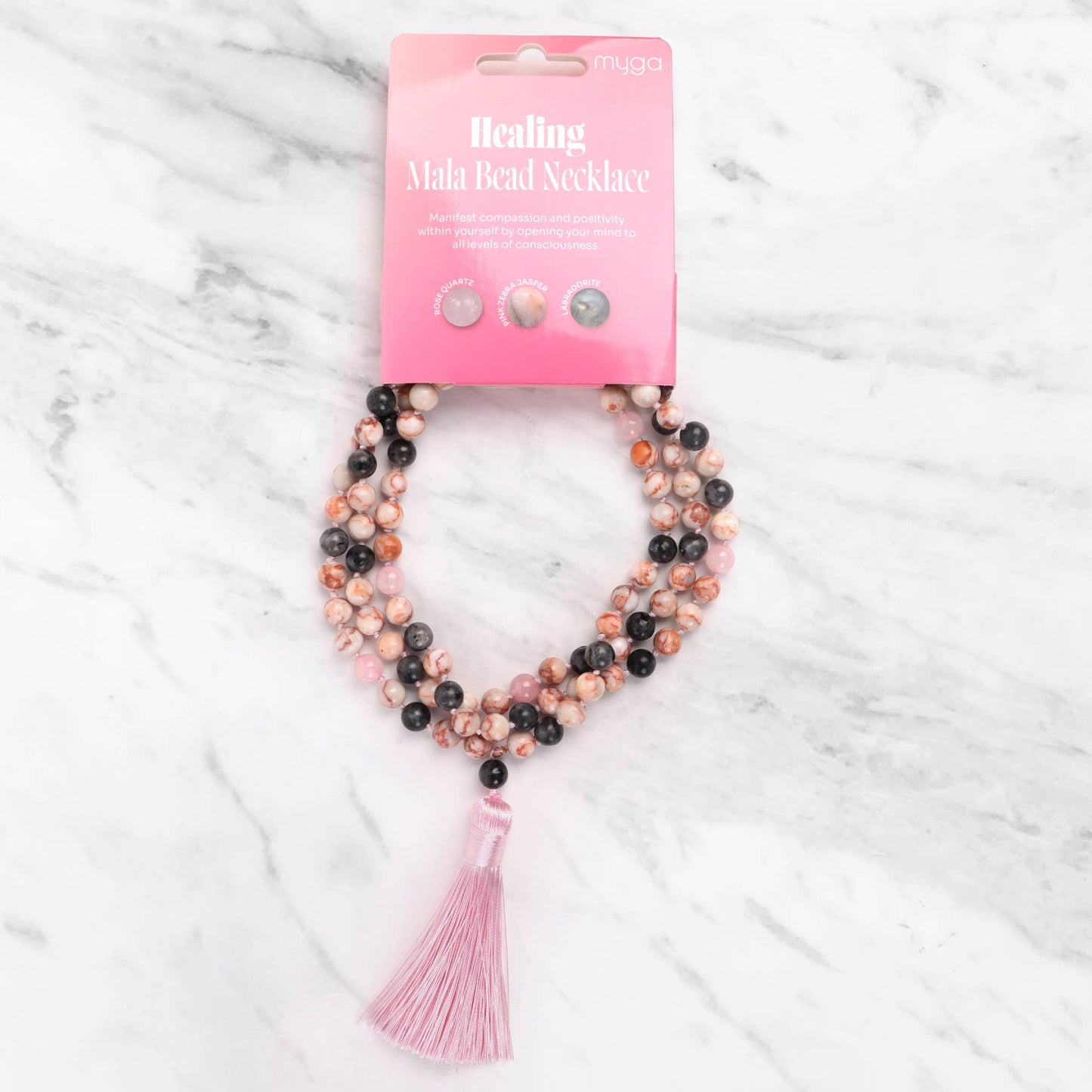 Mala Bead Necklace - Healing