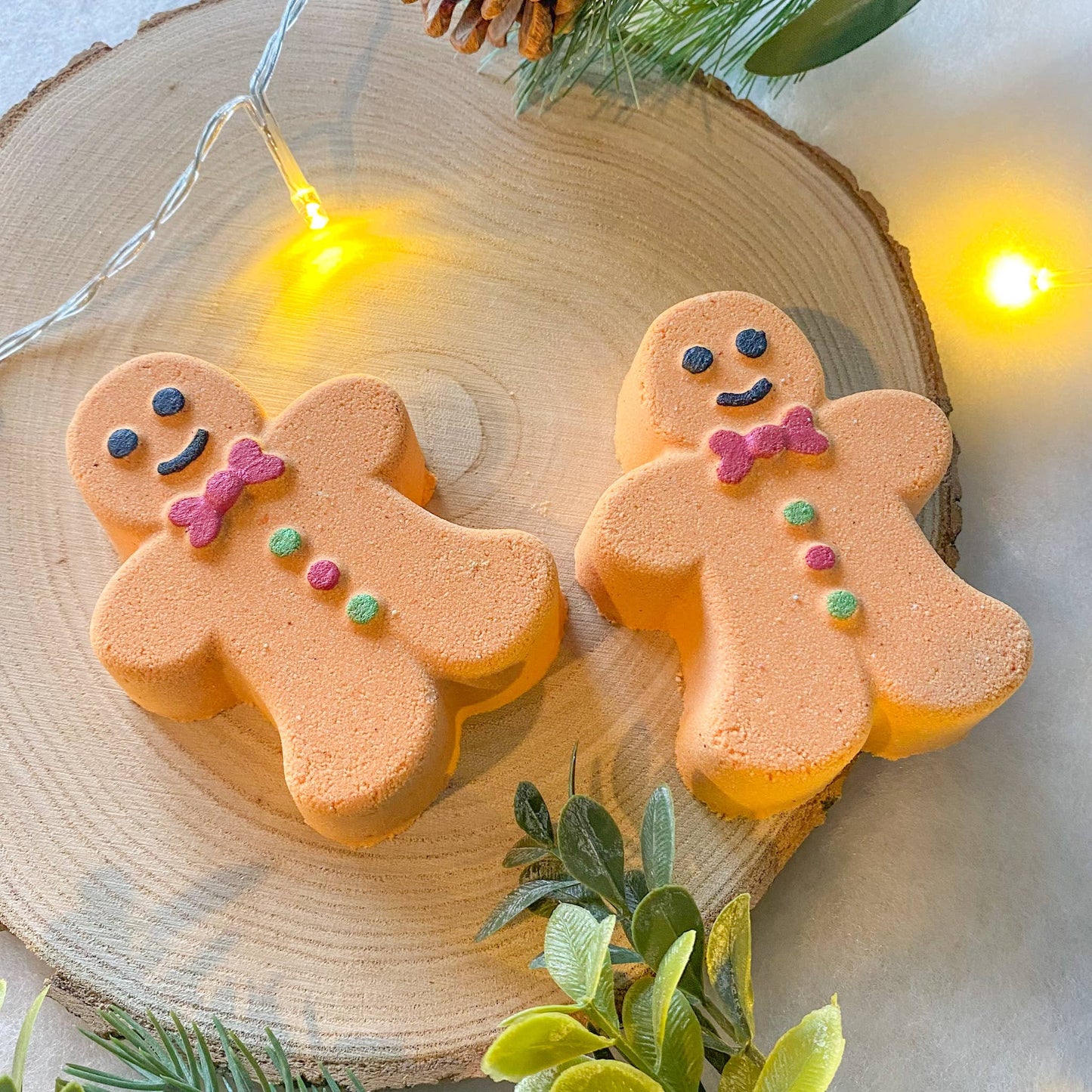 Gingerbread Man Bath Bomb