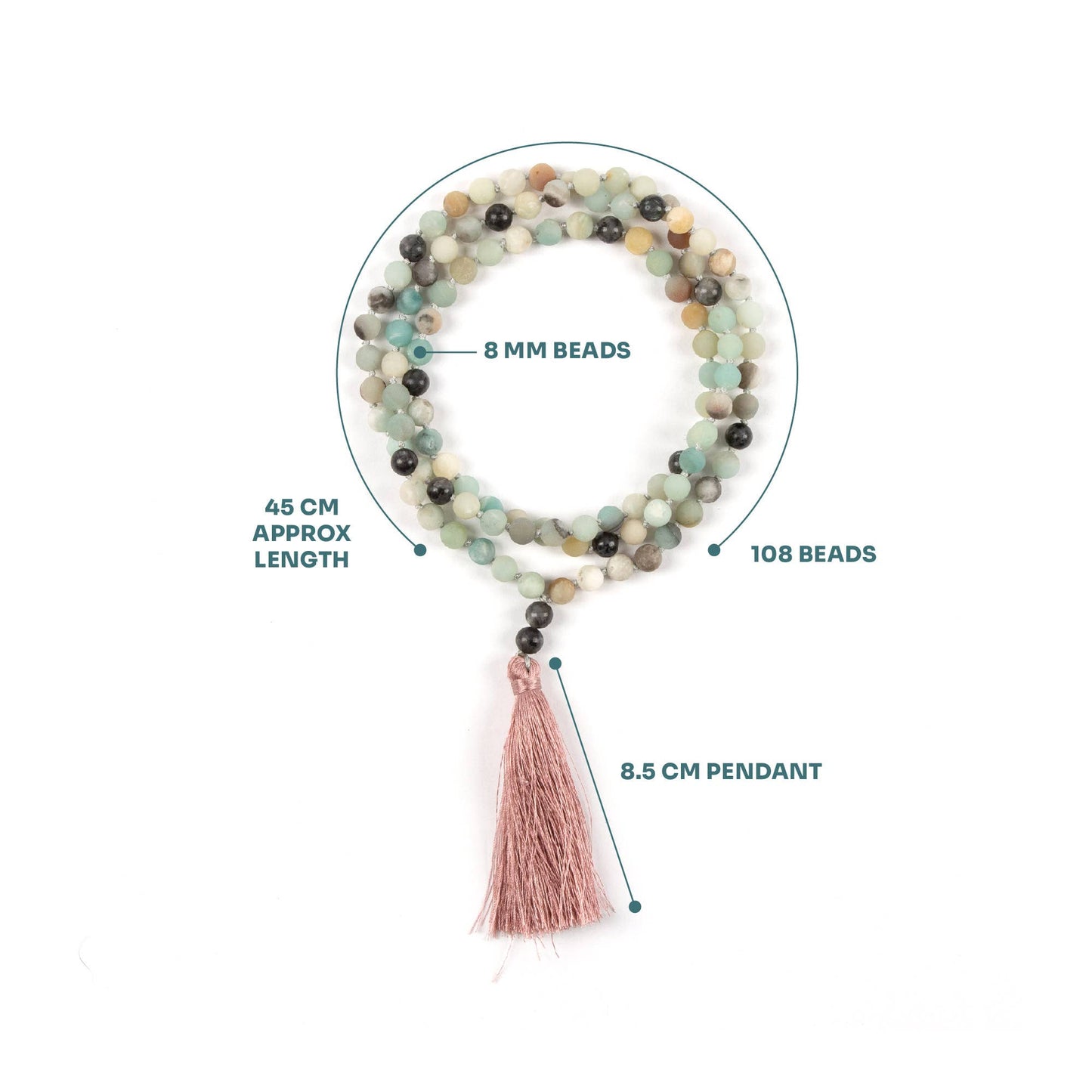 Mala Bead Necklace - Growth