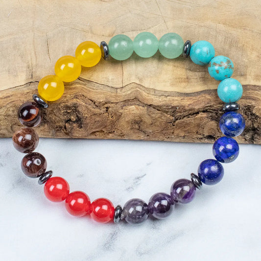 Myga Crystal Bead Bracelet