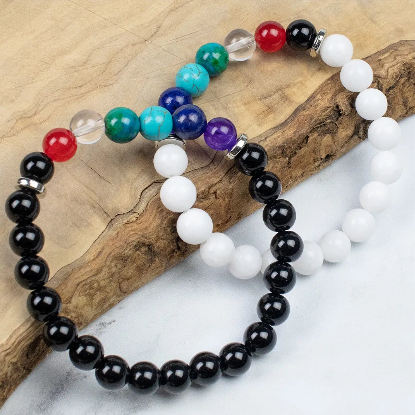 Myga Crystal Bead Bracelet