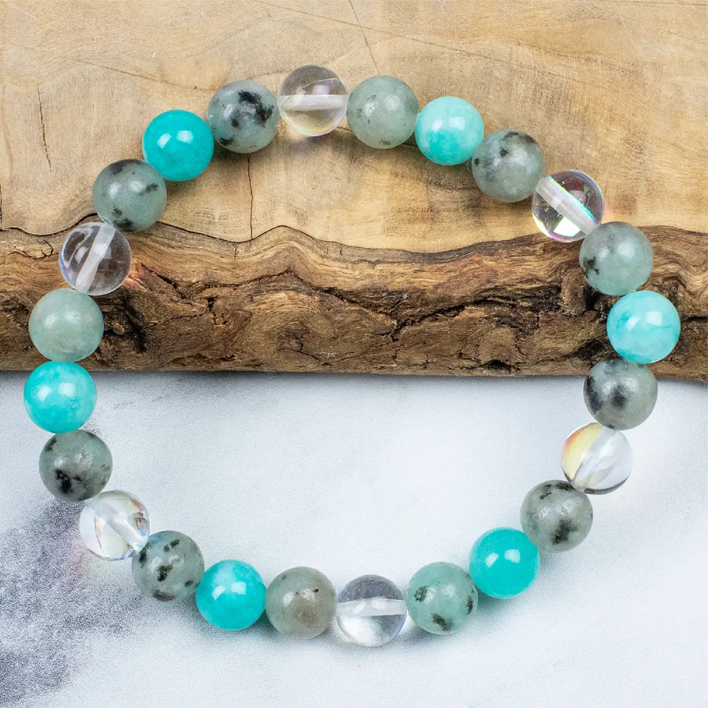 Myga Crystal Bead Bracelet