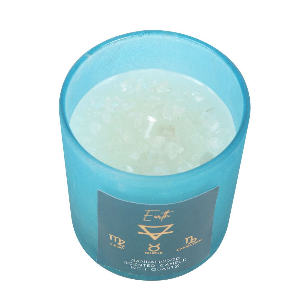 Earth Element Zodiac Candle