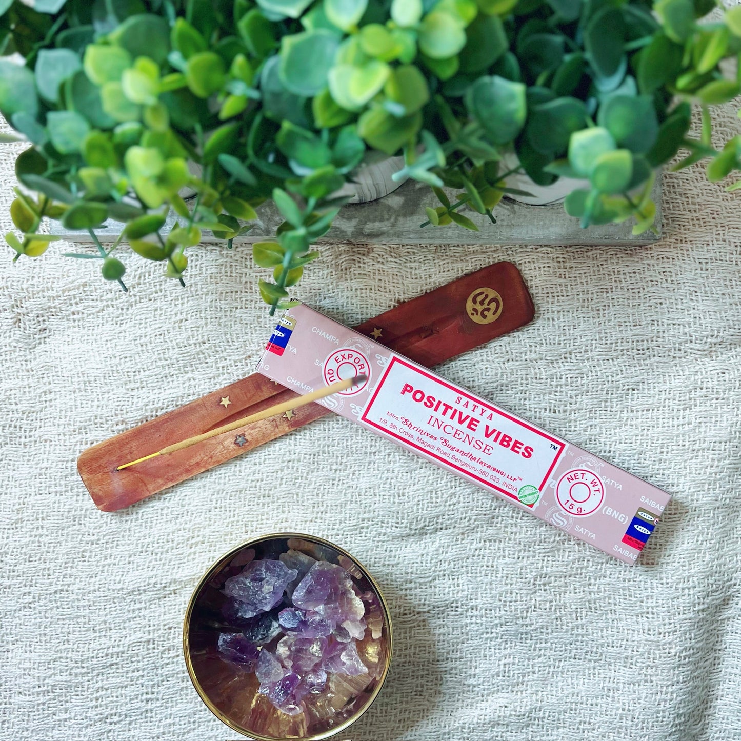 Positive Vibes Incense Sticks by Satya