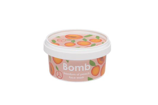 Freedom of Peach Face Wash by Bomb Cosmetics