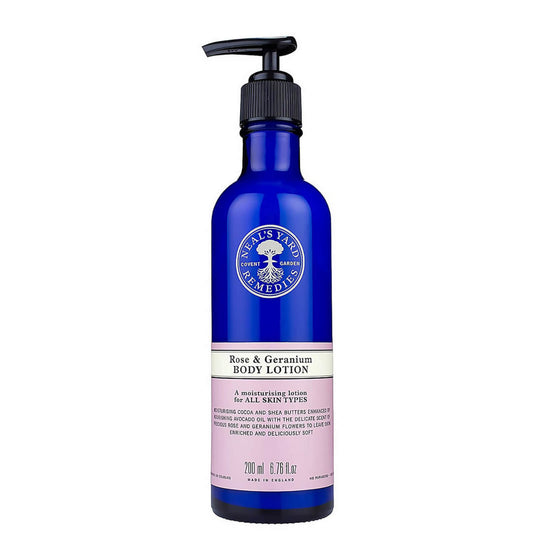 Rose &amp; Geranium Body Lotion 200ml