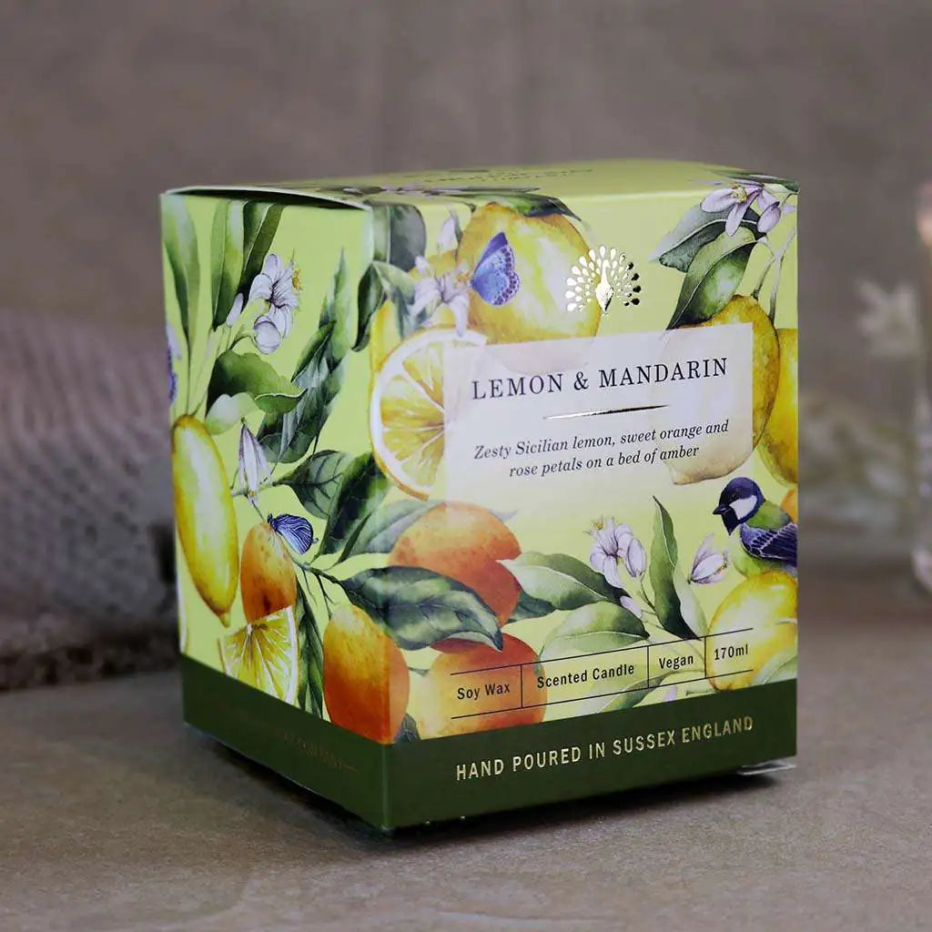 Lemon and Mandarin Soy Candle