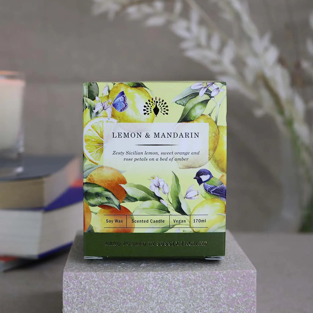 Lemon and Mandarin Soy Candle