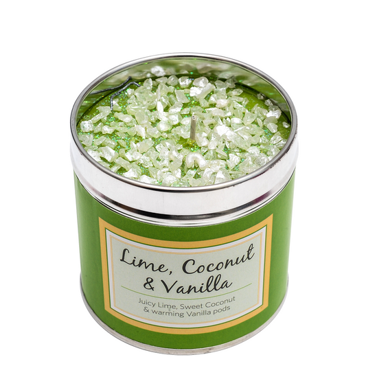 Lime, Coconut &amp; Vanilla Candle