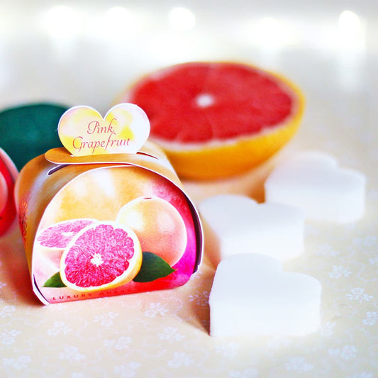 Pink Grapefruit Luxury Guest Soaps