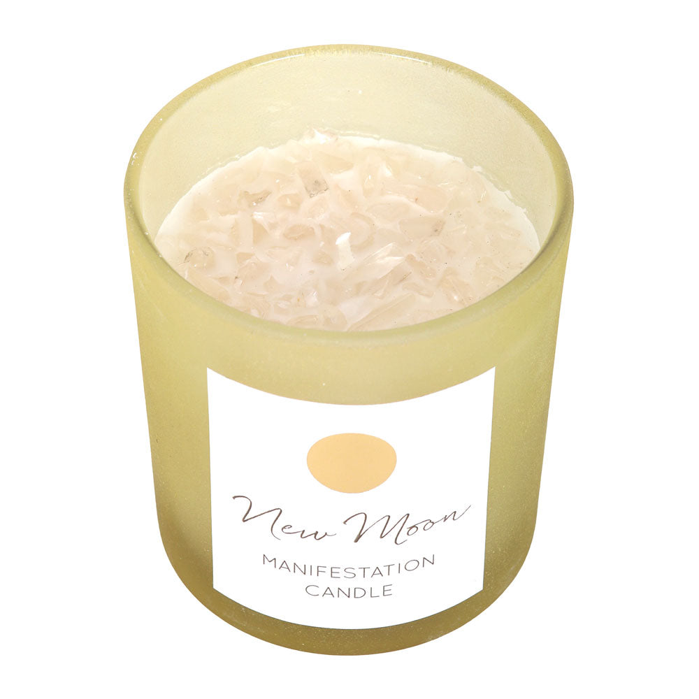 New Moon Manifestation Candle