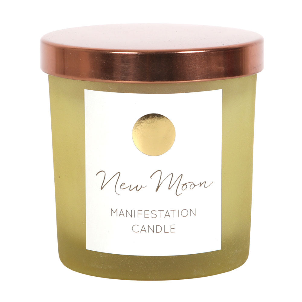 New Moon Manifestation Candle