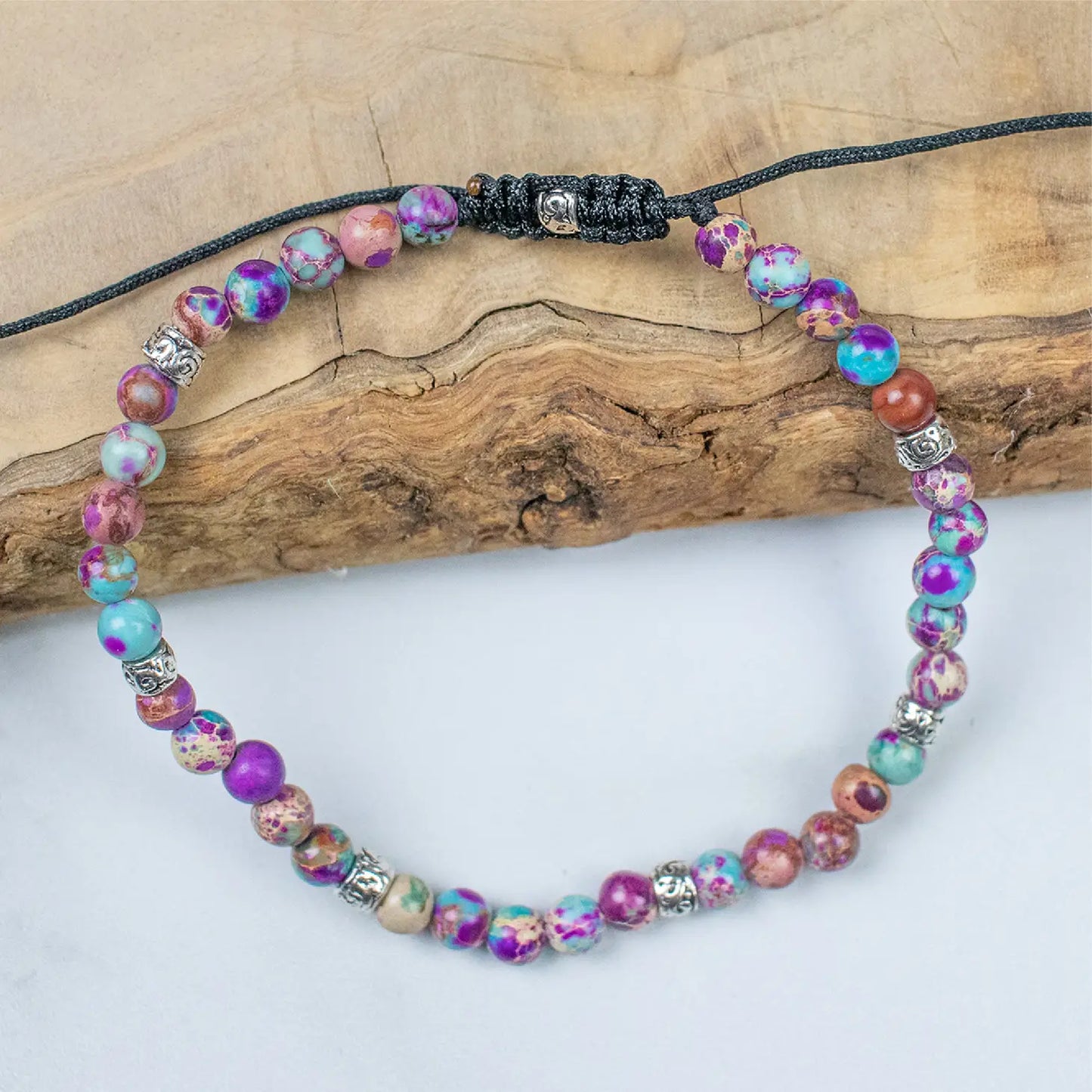 Myga Crystal Bead Bracelet