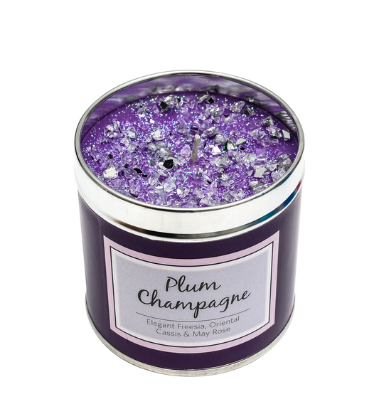 Plum Champagne Seriously Scented Candle by Best Kept Secrets