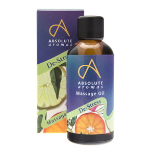 Absolute Aromas De-Stress Massage Oil - 100ml