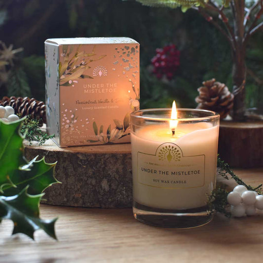 Christmas Tidings Under The Mistletoe (Angel) Candle