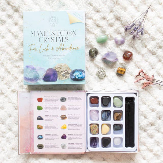 The Little Book of Crystal Healing Gift Set