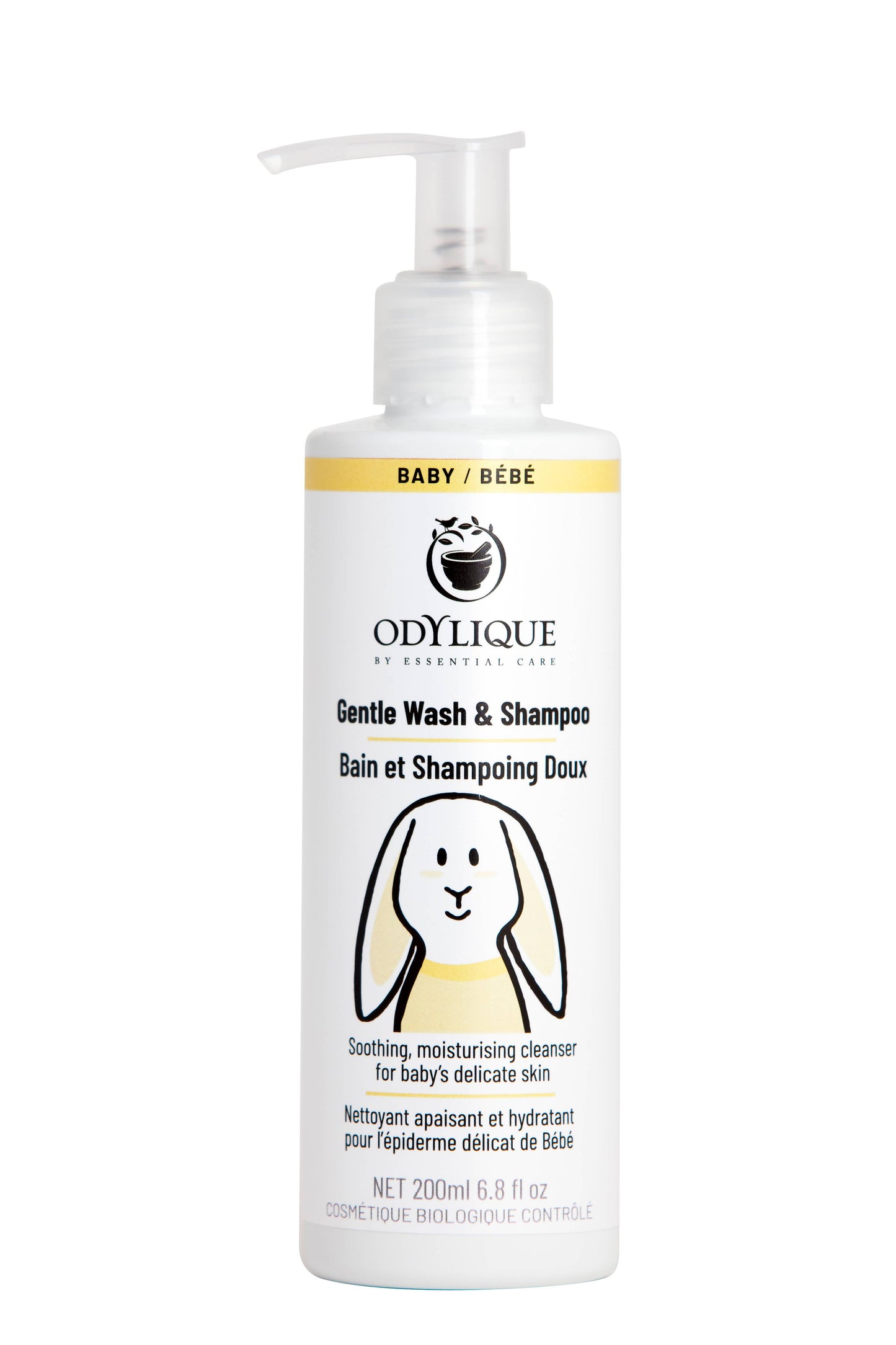 Baby Gentle Wash & Shampoo: 200ml