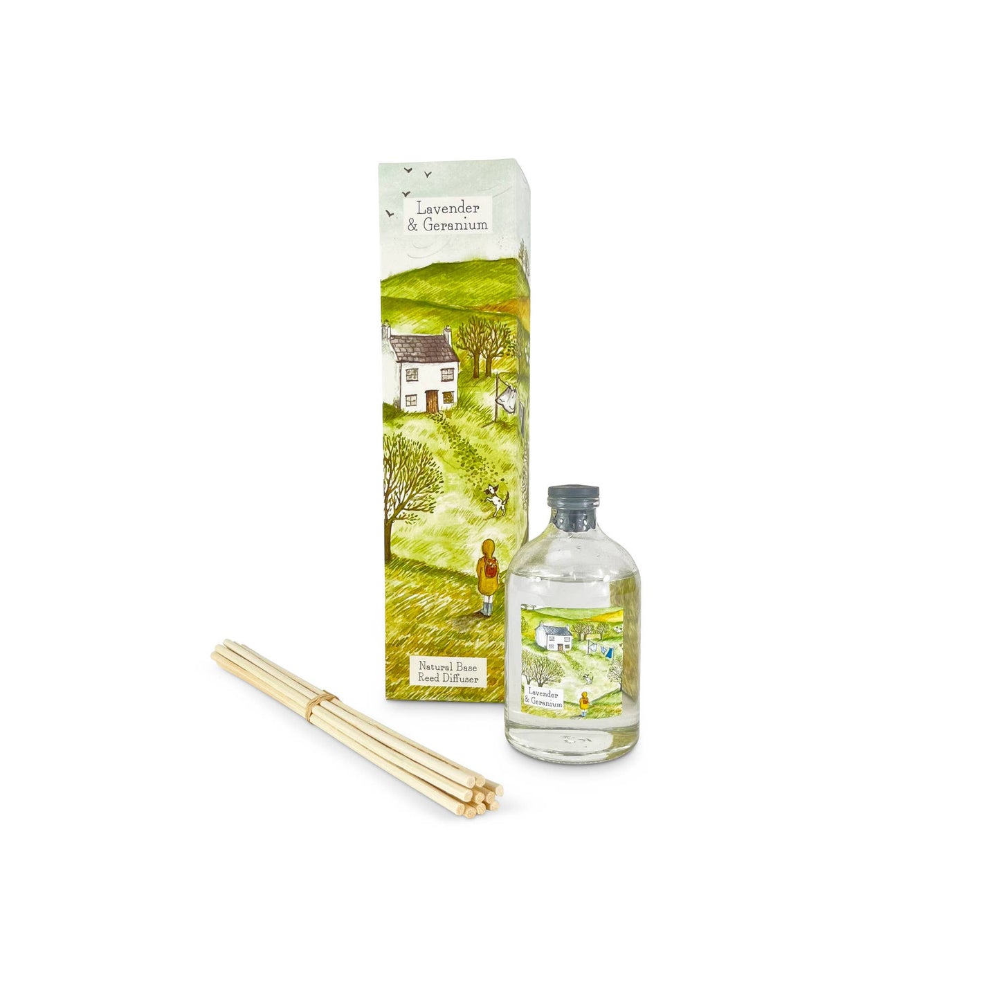 Lavender & Geranium - Reed Diffuser 100ml