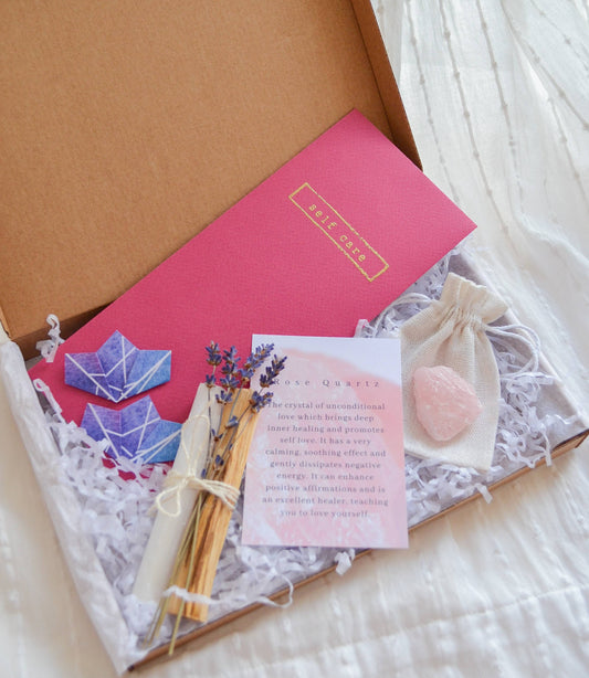 Rose Quartz Self-Care Box