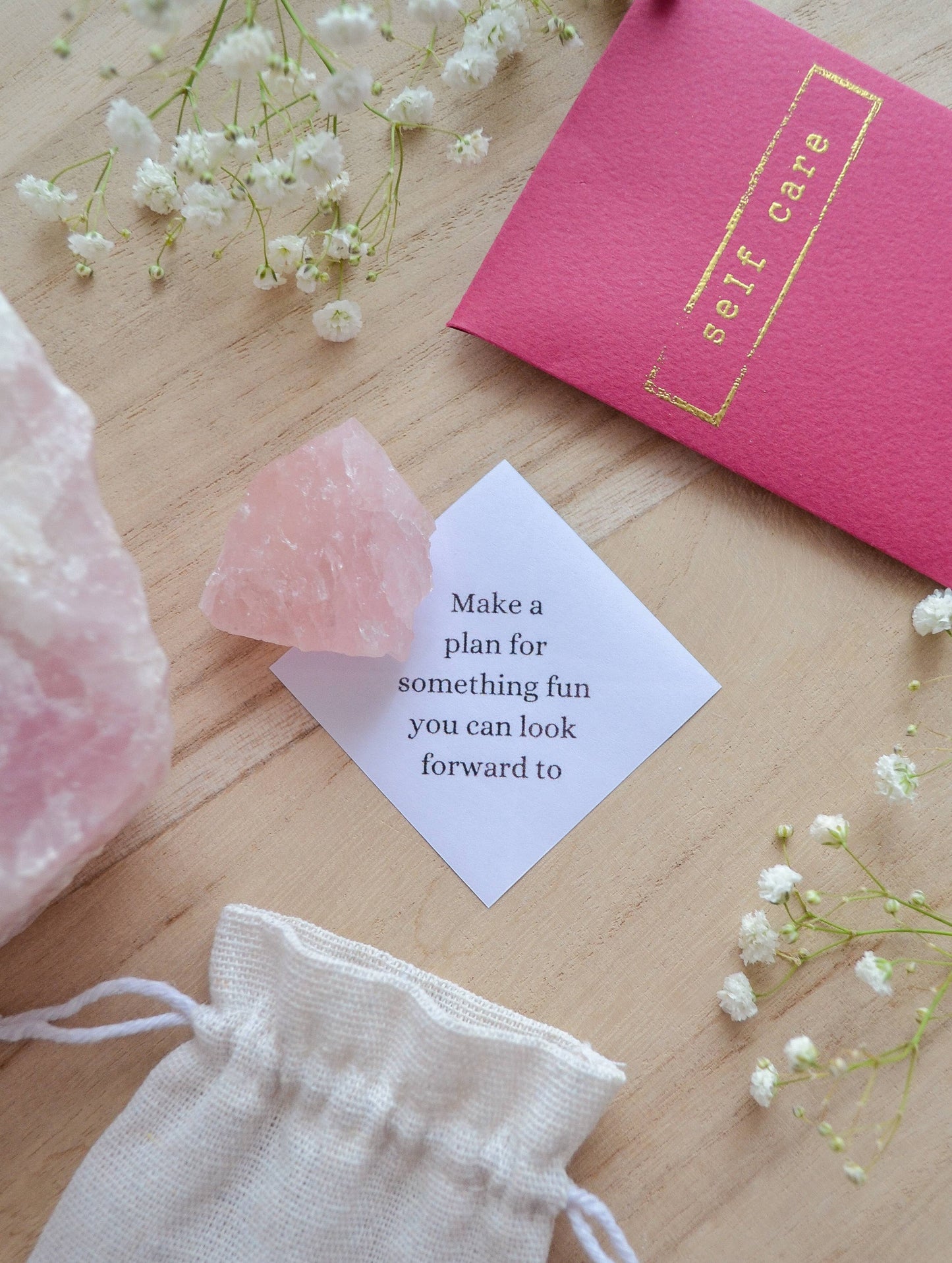 Rose Quartz Self-Care Box