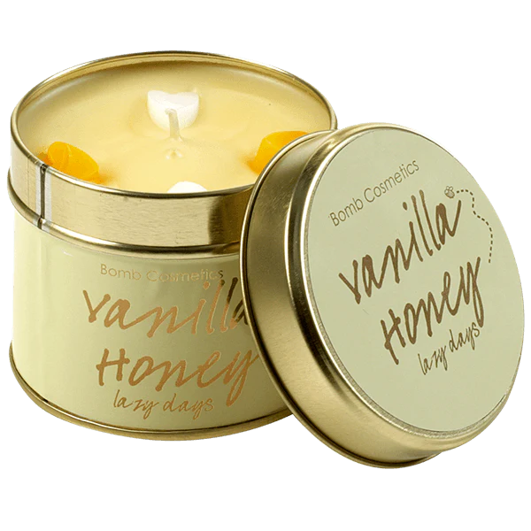 Vanilla Honey Tinned Candle