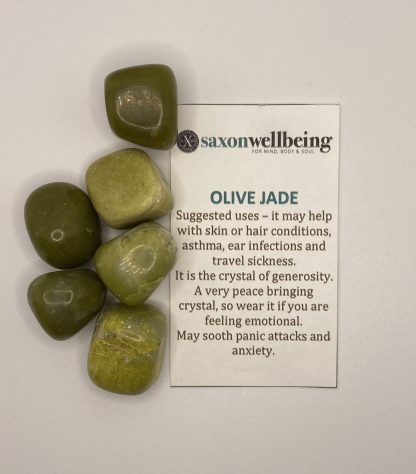 Saxon Wellbeing Olive Jade