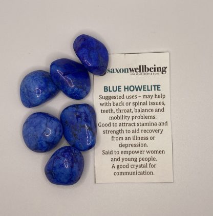 Saxon Wellbeing Blue Howelite
