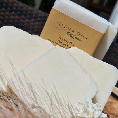 Unfragranced Organic Shea Butter Soap
